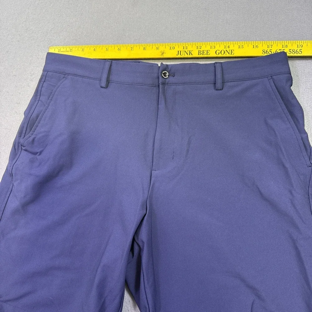 Dunning Golf Shorts Mens 36 NAVY Casual Performance Stretch Outdoors